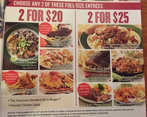 applebee's deals|2 for $25 applebee's menu with prices.